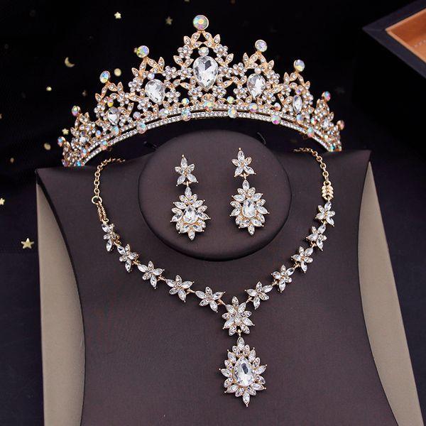 earrings necklace girls crown bridal jewelry sets for women tiaras evening earring wedding dress bride accessory 230410, Silver
earrings necklace girls crown bridal jewelry sets for women tiaras evening earring wedding dress bride accessory 230410, Silver