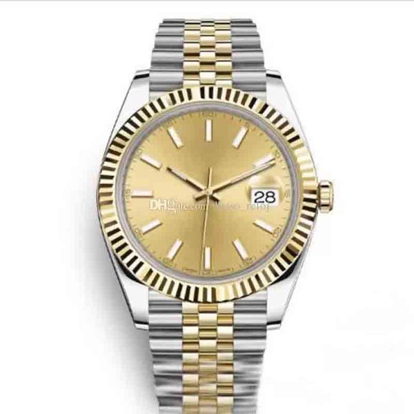 2020 silver sapphire glass date just gold 41mm automatic mechanical movement steel men watch automatic winding fashion sports wristwatches10, Slivery;brown
2020 silver sapphire glass date just gold 41mm automatic mechanical movement steel men watch automatic winding fashion sports wristwatches10, Slivery;brown