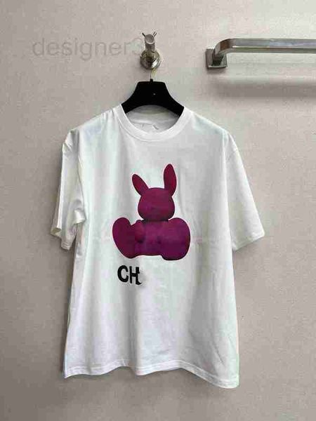 women's t-shirt designer black white t-shirt short sleeved chic 2023ss fashionable spring/summer new rabbit pattern classic versatile s
women's t-shirt designer black white t-shirt short sleeved chic 2023ss fashionable spring/summer new rabbit pattern classic versatile s