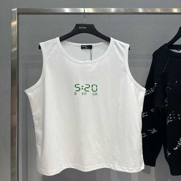 2023 new designer womens t shirt high-end shirt high edition 520 exclusive digital clock glow letter print ins casual versatile tank t-shirt, Black
2023 new designer womens t shirt high-end shirt high edition 520 exclusive digital clock glow letter print ins casual versatile tank t-shirt, Black