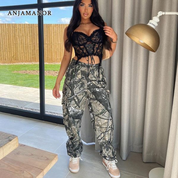 women s pants s anjamanor painted camouflage women bottoms baggy y2k streetwear fashion cargo for girls joggers d82 fz53 220410, Black;white
women s pants s anjamanor painted camouflage women bottoms baggy y2k streetwear fashion cargo for girls joggers d82 fz53 220410, Black;white