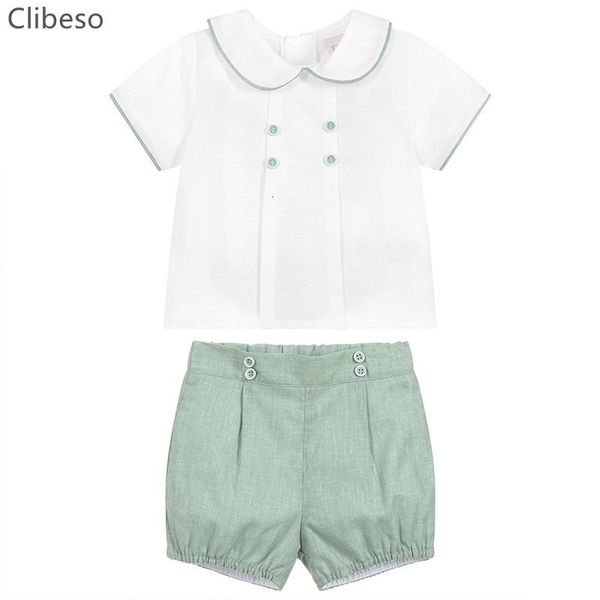 clothing sets 2 pieces of summer baby clothing set spanish born gentleman set children's short sleeved shirt baby clothing 230410, White
clothing sets 2 pieces of summer baby clothing set spanish born gentleman set children's short sleeved shirt baby clothing 230410, White