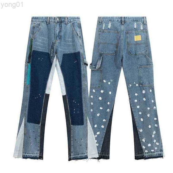 men's pants trendy galleryes classic dept painted wash hand graffiti high street vibe wind horn splash ink wide leg denim men, Black;white
men's pants trendy galleryes classic dept painted wash hand graffiti high street vibe wind horn splash ink wide leg denim men, Black;white