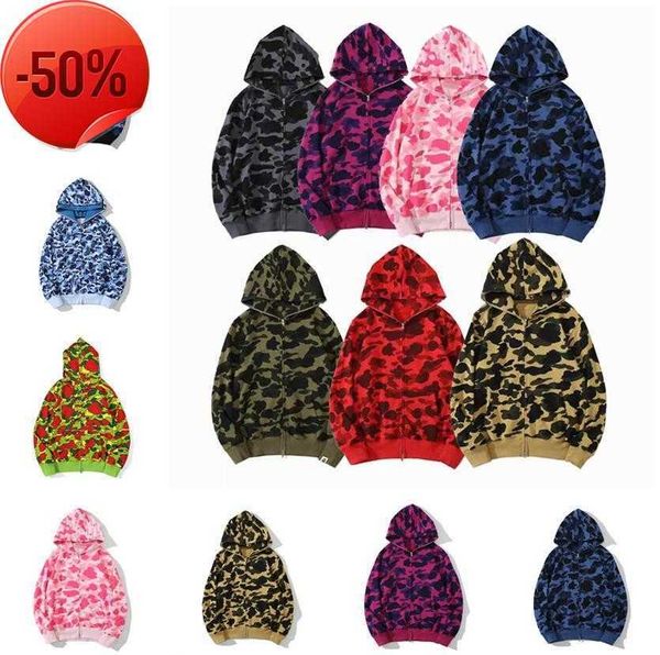 hoodies sweatshirts designer shark mens hoodie camouflage women popular tracksuit pattern sportwear zip up hoodies size s-xxxls to 2xl size, Black
hoodies sweatshirts designer shark mens hoodie camouflage women popular tracksuit pattern sportwear zip up hoodies size s-xxxls to 2xl size, Black