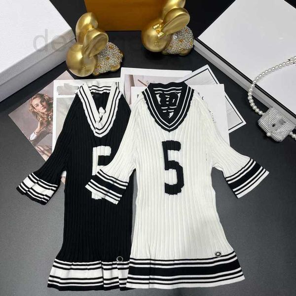 casual dresses designer high elastic knitted mid sleeved dress chic 2023ss spring/summer digital color contrast design a4md, Black;gray
casual dresses designer high elastic knitted mid sleeved dress chic 2023ss spring/summer digital color contrast design a4md, Black;gray