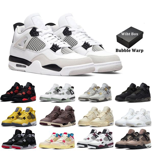 basketball shoes 4 4s men women military black cat pine green pn dust midnight navy fire red sail trainers sports sneakers with box
basketball shoes 4 4s men women military black cat pine green pn dust midnight navy fire red sail trainers sports sneakers with box