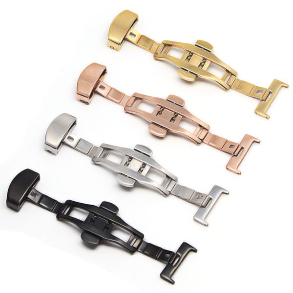buckles butterfly deployment buckle automatic double click stainless steel clasp strap for watch band 16mm18mm 20mm 22mm watchband 230410, Slivery;black
buckles butterfly deployment buckle automatic double click stainless steel clasp strap for watch band 16mm18mm 20mm 22mm watchband 230410, Slivery;black