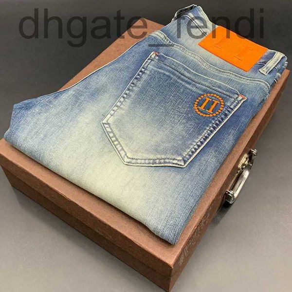 men's jeans designerhigher version mens casual trousers herm designer pants h-letter embroidery fashion button access trousers men shor, Blue
men's jeans designerhigher version mens casual trousers herm designer pants h-letter embroidery fashion button access trousers men shor, Blue