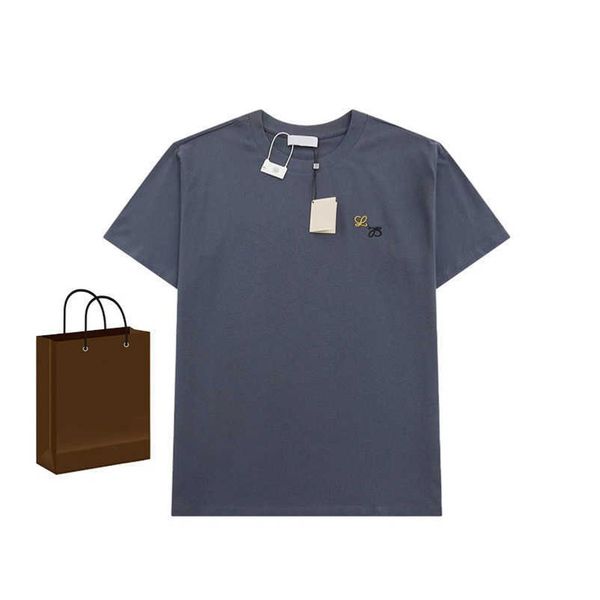 2023 new designer womens t shirt high-end shirt high edition 23ss luo family embroidery couple leisure advanced simple style dual color ster, White;black
2023 new designer womens t shirt high-end shirt high edition 23ss luo family embroidery couple leisure advanced simple style dual color ster, White;black