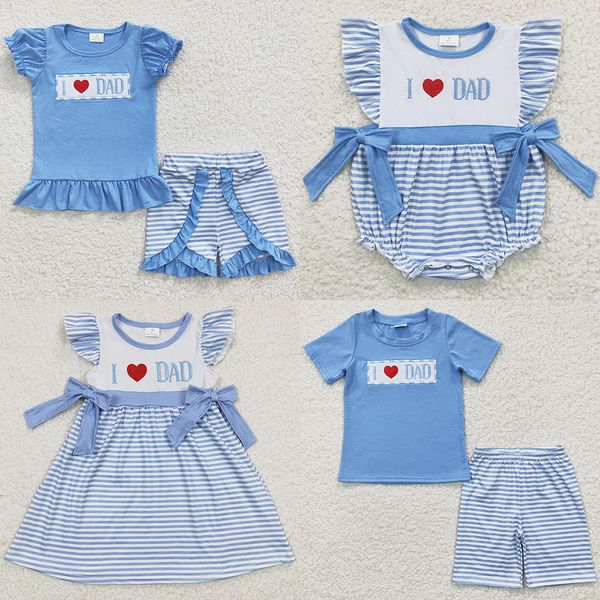 wholesale children clothing girls shorts sets cotton boutique baby boy clothes i love dad embroidery kids sibling outfits girls dress romper, White
wholesale children clothing girls shorts sets cotton boutique baby boy clothes i love dad embroidery kids sibling outfits girls dress romper, White