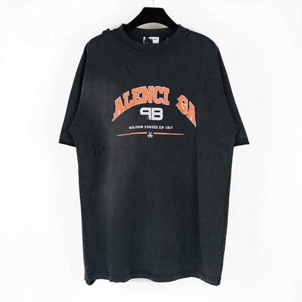 designer women's clothing 20% off shirt high edition 2023 summer scissors damaged hole wash old sleeve t-shirt, White;black
designer women's clothing 20% off shirt high edition 2023 summer scissors damaged hole wash old sleeve t-shirt, White;black