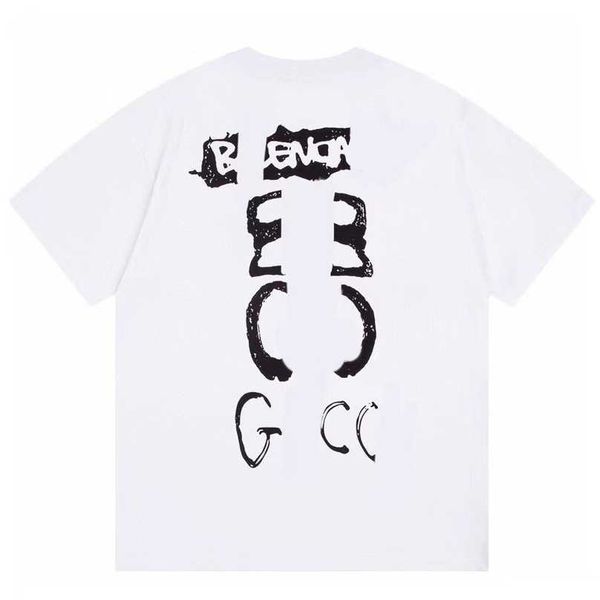 luxury designer women t shirt shirt high sleeve round neck t-shirt loose front back lettering versatile tee top, White;black
luxury designer women t shirt shirt high sleeve round neck t-shirt loose front back lettering versatile tee top, White;black