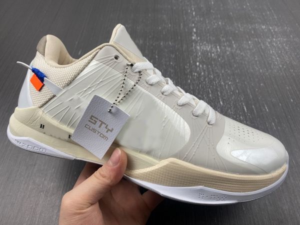 mamba 5 protro undefeated ow basketball shoes men sail white zoom sneakers 40-46, Red;white
mamba 5 protro undefeated ow basketball shoes men sail white zoom sneakers 40-46, Red;white