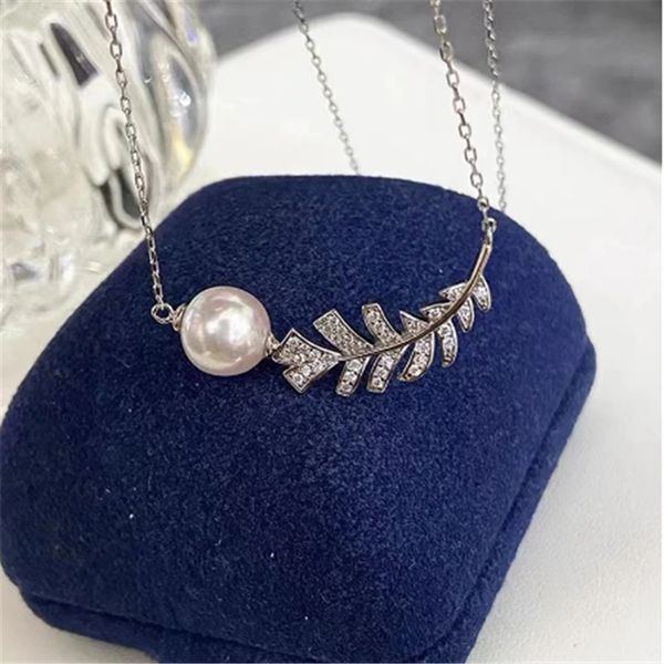 feather chocker necklace pearl zircon white gold chains filled engagement wedding pendants necklace for women bridal promise jewelry, Silver
feather chocker necklace pearl zircon white gold chains filled engagement wedding pendants necklace for women bridal promise jewelry, Silver