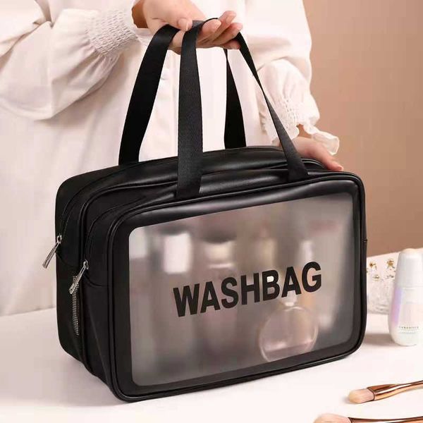 cosmetic bags case double layer transparent bag waterproof pu large capacity makeup organizer female travel toiletry kit beauty case 230404
cosmetic bags case double layer transparent bag waterproof pu large capacity makeup organizer female travel toiletry kit beauty case 230404