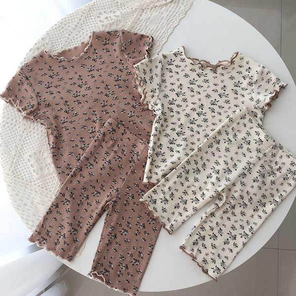 clothing sets summer korean style baby and girl lounge children's printed flower lounge set 2 pcs pajamas fashion shorts set 230410, White
clothing sets summer korean style baby and girl lounge children's printed flower lounge set 2 pcs pajamas fashion shorts set 230410, White