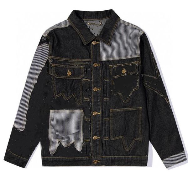 23ss new men's jackets mens women's denim jacket casual fashion highs quality brand designer jackets lovers coat, Black;brown
23ss new men's jackets mens women's denim jacket casual fashion highs quality brand designer jackets lovers coat, Black;brown