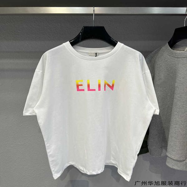 2023 new designer womens t shirt high-end shirt correct edition front colorful letter print summer, White;black
2023 new designer womens t shirt high-end shirt correct edition front colorful letter print summer, White;black