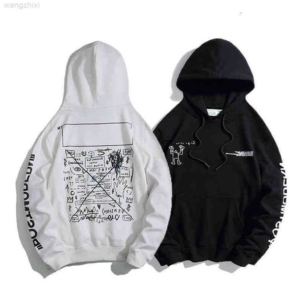 off fashion t-shirts white spoof style robot graffiti pure cotton hoodie men and women couples pullover hoodies, Black
off fashion t-shirts white spoof style robot graffiti pure cotton hoodie men and women couples pullover hoodies, Black