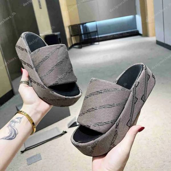designer slides women pop sandals muffin thick soles rise sandals summer embroidery fashion wedges casual sandals, Black
designer slides women pop sandals muffin thick soles rise sandals summer embroidery fashion wedges casual sandals, Black