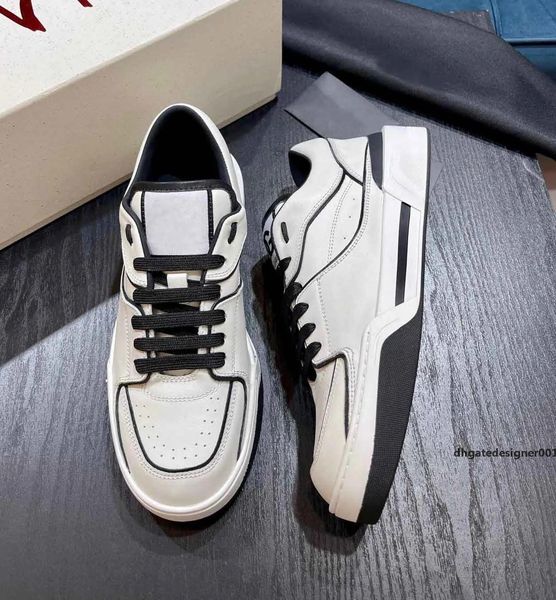 with box designer shoes famous brands new roma men skateboard shoes white black calfskin nappa leather sneakers technical man discount tr dy
with box designer shoes famous brands new roma men skateboard shoes white black calfskin nappa leather sneakers technical man discount tr dy