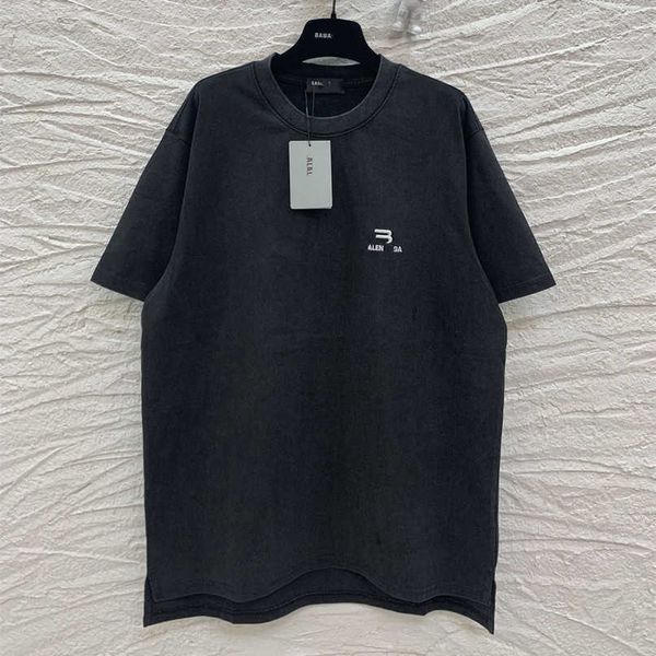designer new women t shirt shirt high edition 2023 summer family double hook letter embroidery wash water old sleeve t-shirt, White;black
designer new women t shirt shirt high edition 2023 summer family double hook letter embroidery wash water old sleeve t-shirt, White;black
