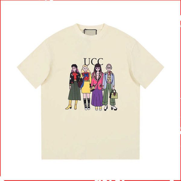 2023 new women's tshirt shirt spring summer t-shirt casual design sense round neck sleeve street versatile unisex, White
2023 new women's tshirt shirt spring summer t-shirt casual design sense round neck sleeve street versatile unisex, White