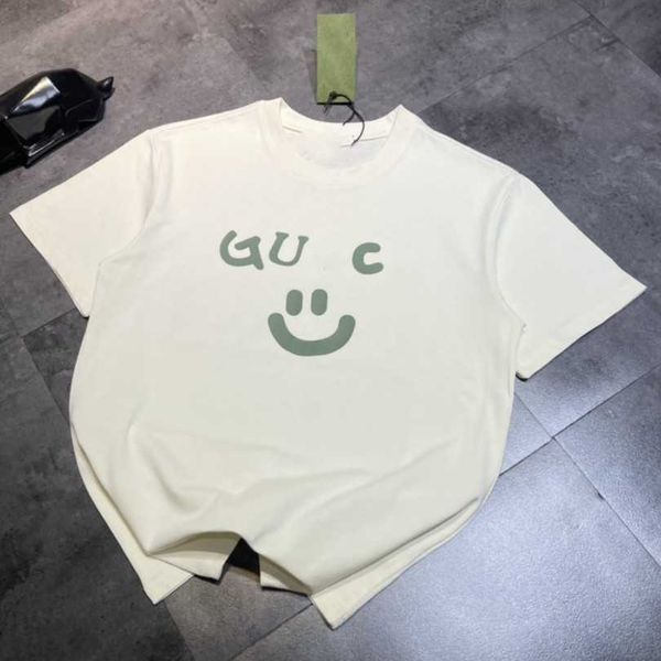 2023 new women's tshirt summer edition loose simple versatile letter couple round neck sleeve t-shirt, White
2023 new women's tshirt summer edition loose simple versatile letter couple round neck sleeve t-shirt, White