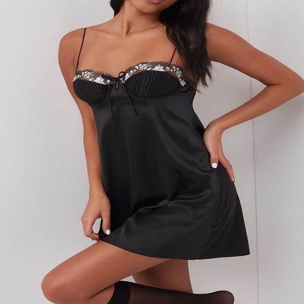 casual dresses inspired black satin slip dress women pinktuck details mini women dress hollow out back chic ladies dress summer party, Black;gray
casual dresses inspired black satin slip dress women pinktuck details mini women dress hollow out back chic ladies dress summer party, Black;gray