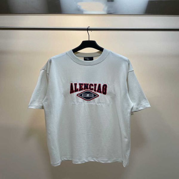 luxury designer women t shirt shirt the correct version of family sleeve english lettered fine embroidered style, White;black
luxury designer women t shirt shirt the correct version of family sleeve english lettered fine embroidered style, White;black