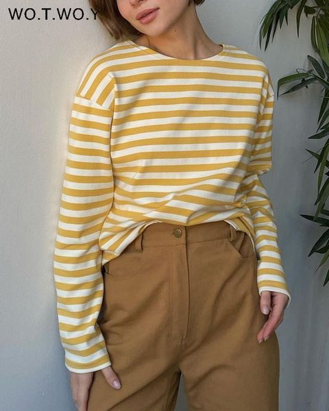 women's tshirt wotwoy summer casual striped tee 100 cotton loose fit knitted t for harajuku goth 2023 korean 230410, White
women's tshirt wotwoy summer casual striped tee 100 cotton loose fit knitted t for harajuku goth 2023 korean 230410, White