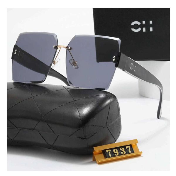 designer channel sunglass luxurious mens woman glasses counter packaging fashion oversized frameless uv proof drive sunglasses, White;black
designer channel sunglass luxurious mens woman glasses counter packaging fashion oversized frameless uv proof drive sunglasses, White;black