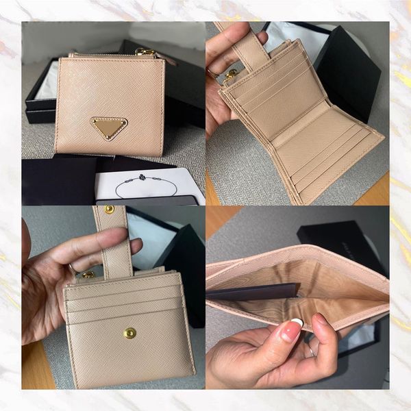 saffiano triangle leather wallets prad coin purses women fashion luxury designer wallet mens card holder with box cardholder coin purse smal, Red;black
saffiano triangle leather wallets prad coin purses women fashion luxury designer wallet mens card holder with box cardholder coin purse smal, Red;black