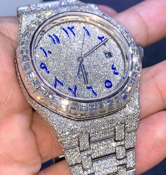 luxury mens watch for men movement watches designer watches moissanite vvs diamond man watch montre luxe iced out automatic watch women orol, Slivery;brown
luxury mens watch for men movement watches designer watches moissanite vvs diamond man watch montre luxe iced out automatic watch women orol, Slivery;brown