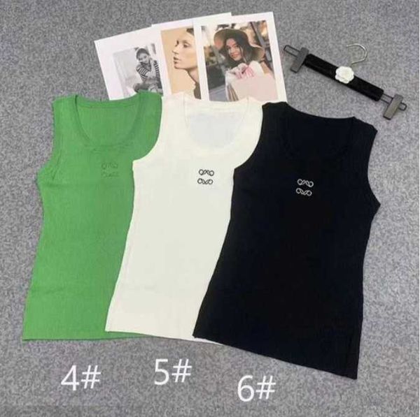 women knits r embroidery t shirt sleeveless breathable knitted knits tee sport tank vest yoga tees pm, White
women knits r embroidery t shirt sleeveless breathable knitted knits tee sport tank vest yoga tees pm, White