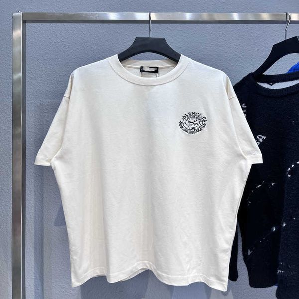 womens designer t shirt tracksuit shirt high edition 2023 summer family chest scissors wheat ear embroidery couple sleeve t-shirt, White;black
womens designer t shirt tracksuit shirt high edition 2023 summer family chest scissors wheat ear embroidery couple sleeve t-shirt, White;black