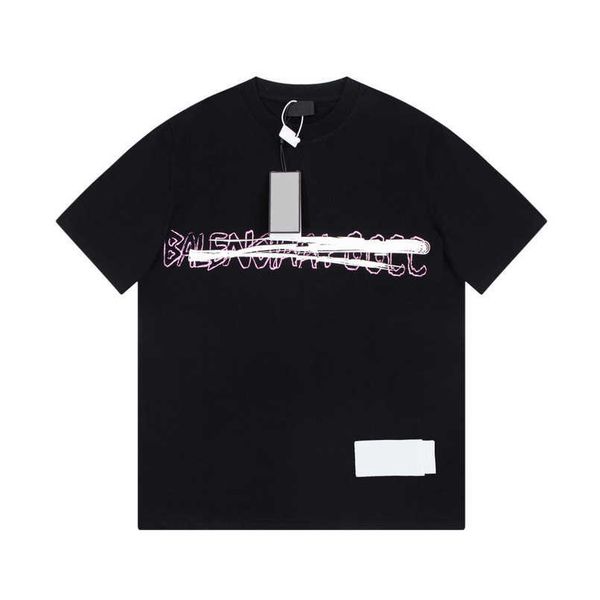 2023 womens designer t shirt tracksuit shirt high version family co-branded graffiti incomplete letter trend loose casual sleeve high, White;black
2023 womens designer t shirt tracksuit shirt high version family co-branded graffiti incomplete letter trend loose casual sleeve high, White;black