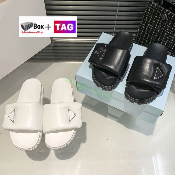 with box womens slippers soft padded leather slides outdoor sandals designer scuffs fashion women casual shoes size 35-41, Black
with box womens slippers soft padded leather slides outdoor sandals designer scuffs fashion women casual shoes size 35-41, Black