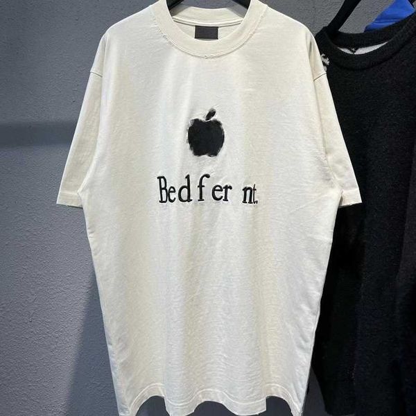 2023 new designer womens t shirt high-end shirt distinguish correct version of the market apple embroidery sleeve t-shirt os loose top, White;black
2023 new designer womens t shirt high-end shirt distinguish correct version of the market apple embroidery sleeve t-shirt os loose top, White;black