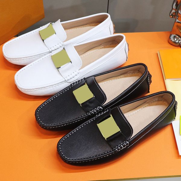 2023 new mens brand drivers shoes famous designer loafers shoes flat bottom upper with signature mark anti slip sole soft leather cowhide dr, Black
2023 new mens brand drivers shoes famous designer loafers shoes flat bottom upper with signature mark anti slip sole soft leather cowhide dr, Black