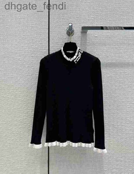 women's sweaters designer2023 new spring milan runway ruffled high end jacquard pullover women designer 1111-7 asyo, White;black
women's sweaters designer2023 new spring milan runway ruffled high end jacquard pullover women designer 1111-7 asyo, White;black