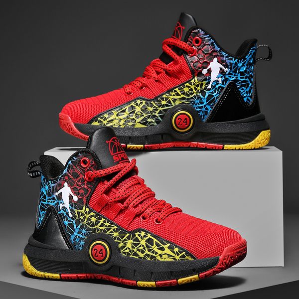 sneakers brand children's shoes kids boys basketball children for girls basket footwear springtenis infantil 230408, Black;red
sneakers brand children's shoes kids boys basketball children for girls basket footwear springtenis infantil 230408, Black;red