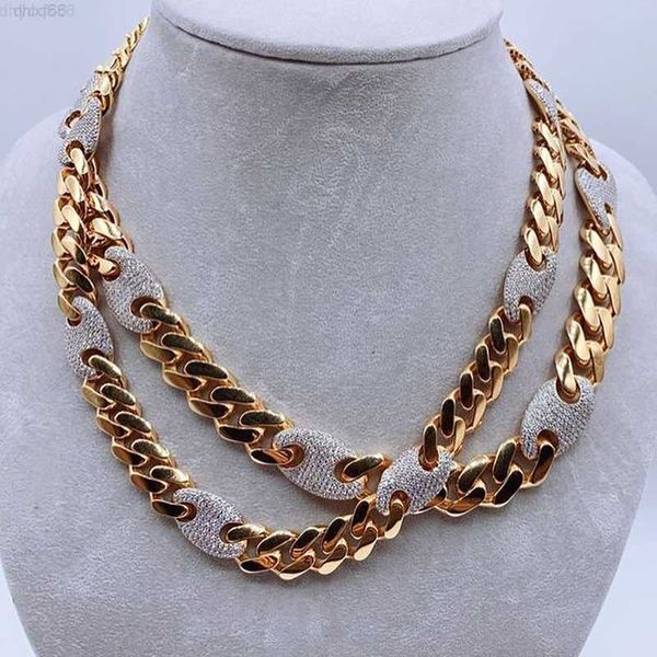 designer jewelry gold plated hip hop iced out cz zircon miami cuban link steel cuban curb chain, Silver
designer jewelry gold plated hip hop iced out cz zircon miami cuban link steel cuban curb chain, Silver