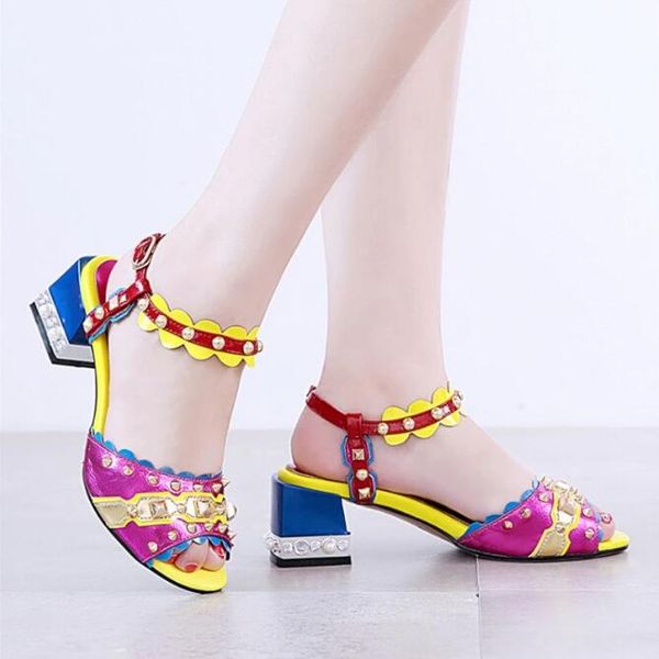 2023 summer sandals women fashion med heel rivets gladiators shoes wedding bridal pumps, Black
2023 summer sandals women fashion med heel rivets gladiators shoes wedding bridal pumps, Black