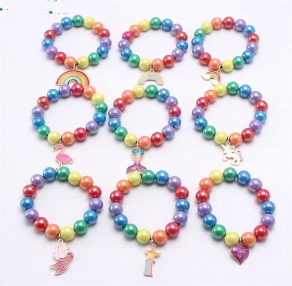 ins 12 styles kids jewelry bracelet colorful beads mermaid flamingo charms bracelet cute design princess bracelet for girl jewelry3768081, Red;brown
ins 12 styles kids jewelry bracelet colorful beads mermaid flamingo charms bracelet cute design princess bracelet for girl jewelry3768081, Red;brown
