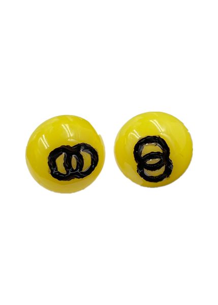 925 silver needle stud luxury brand yellow nail earstuds fashion women's letter earstuds party couple gift, Golden;silver
925 silver needle stud luxury brand yellow nail earstuds fashion women's letter earstuds party couple gift, Golden;silver