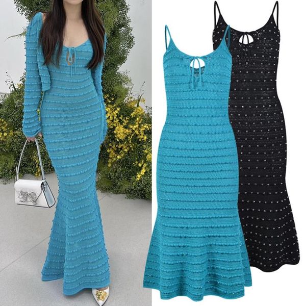 322 2023 runway dress spring summer dress brand same style empire crew neck sleeveless kint black green womens dress fashion yl
322 2023 runway dress spring summer dress brand same style empire crew neck sleeveless kint black green womens dress fashion yl