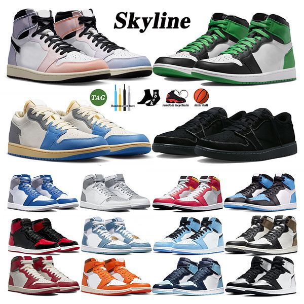 2023 outdoor shoes travis scot 1s jumpman 1 low black phantom j1 skyline vintage unc grey fragment reverse mocha denim basketball shoes mens
2023 outdoor shoes travis scot 1s jumpman 1 low black phantom j1 skyline vintage unc grey fragment reverse mocha denim basketball shoes mens