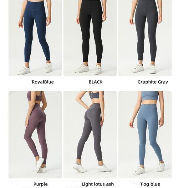 lu-06 yoga training pants women tight quick dry tall waist alignment sports gym wear leggings elastic solid color black girl comfortable yog
lu-06 yoga training pants women tight quick dry tall waist alignment sports gym wear leggings elastic solid color black girl comfortable yog