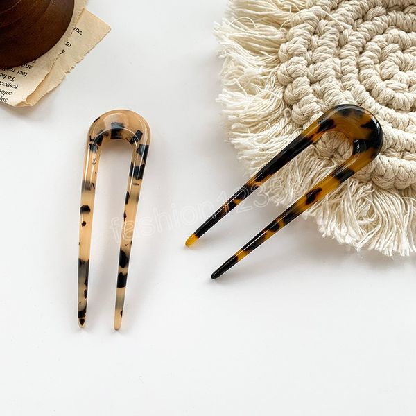 hair sticks women hairpin simplicity elegant u-shaped leopard print hair sticks hairpins girls hair clips hair accessories, Golden;silver
hair sticks women hairpin simplicity elegant u-shaped leopard print hair sticks hairpins girls hair clips hair accessories, Golden;silver